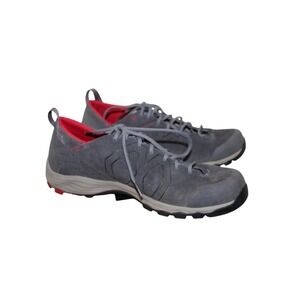 Garmont Agamura Suede Vibram Approach Hiking Shoes Men 10 Dark Grey Original Box